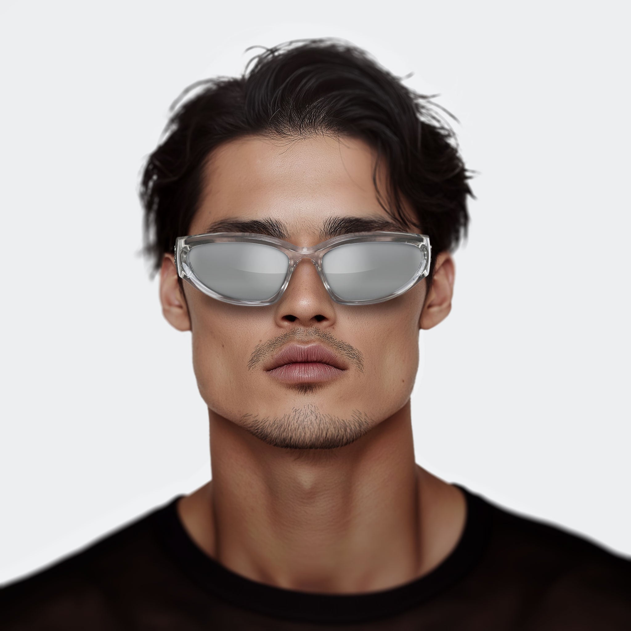 Stylish Silver Sunglasses for Men & Women - UV Protection, Polarized Lenses - Perfect for Driving, Beach & Outdoor Activities