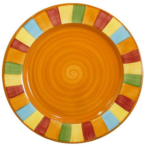 Colorful Southwestern Serape Dinner Plates - Mexican Style Ceramic Plates for Dining, Party & Home Decor - Perfect for Thanksgiving, Christmas & Fiesta Celebrations