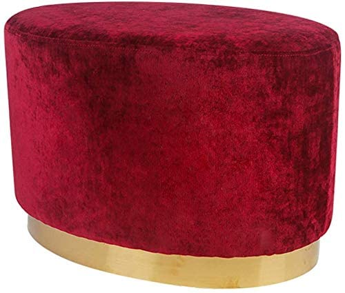 NMDCDH Upholstered Cube Footstool with Elastic Sponge Filling - Multi-Functional Dressing Table Stool, Shoe Bench & Living Room Entryway Ottoman (Color #4) - Perfect for Bedroom, Vanity, Entryway & Lounge Decor