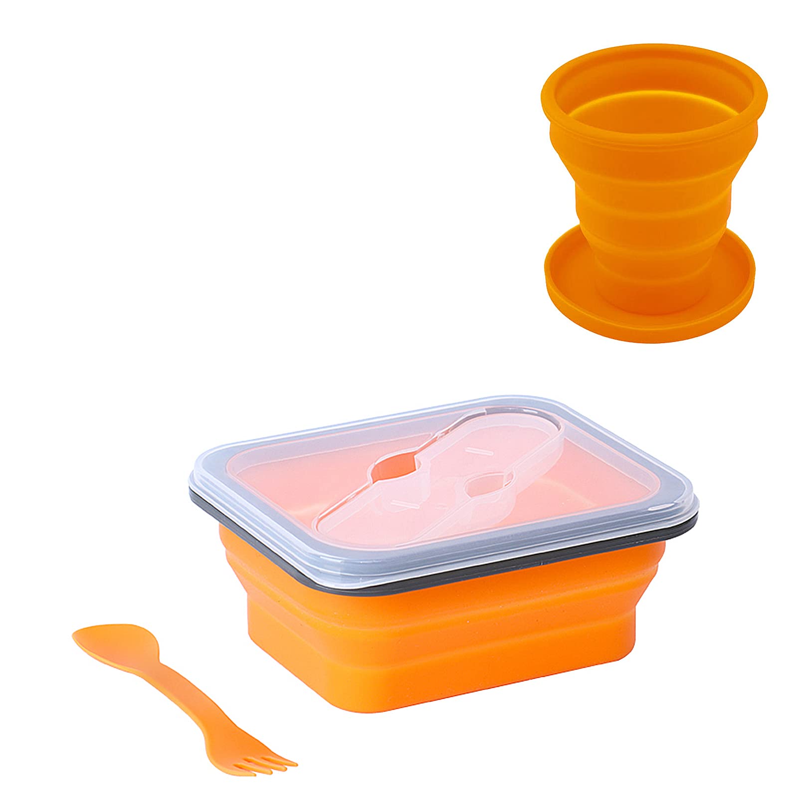 Premium Camping Mess Kit with Collapsible Bowls, Cups & Utensils - Lightweight Backpacking Cookware Set for Hiking, Picnics, Beach & Outdoor Adventures | Compact Travel Dinnerware for Campers & RV Trips