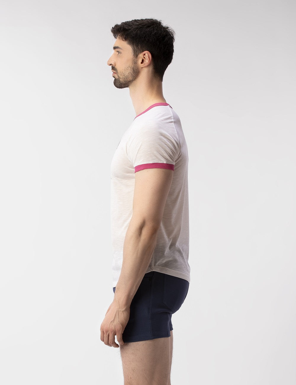 Barcode Berlin Always Horny Twink Bear Graphic T-Shirt - White | LGBTQ+ Pride, Bear Community & Casual Streetwear