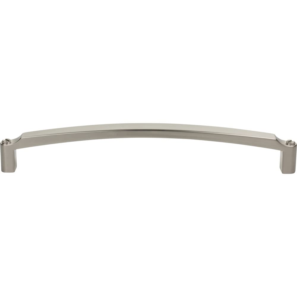Top Knobs Haddonfield 12 Inch Appliance Pull Handle - Brushed Satin Nickel Finish - Perfect for Kitchen Cabinets, Drawers & Furniture Hardware