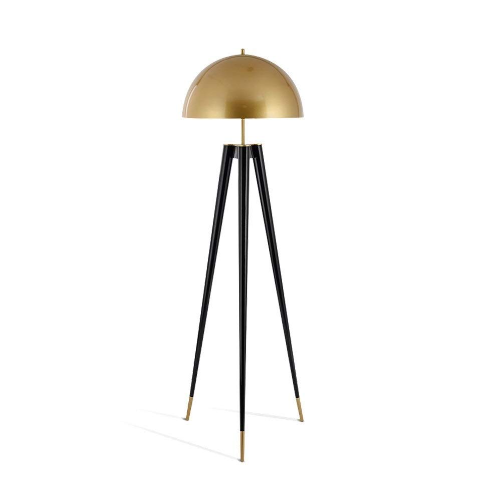 Modern Metal Tripod Floor Lamp for Office, Living Room & Study - Adjustable Height, Energy Efficient LED Lighting - Perfect for Reading, Working & Home Decor