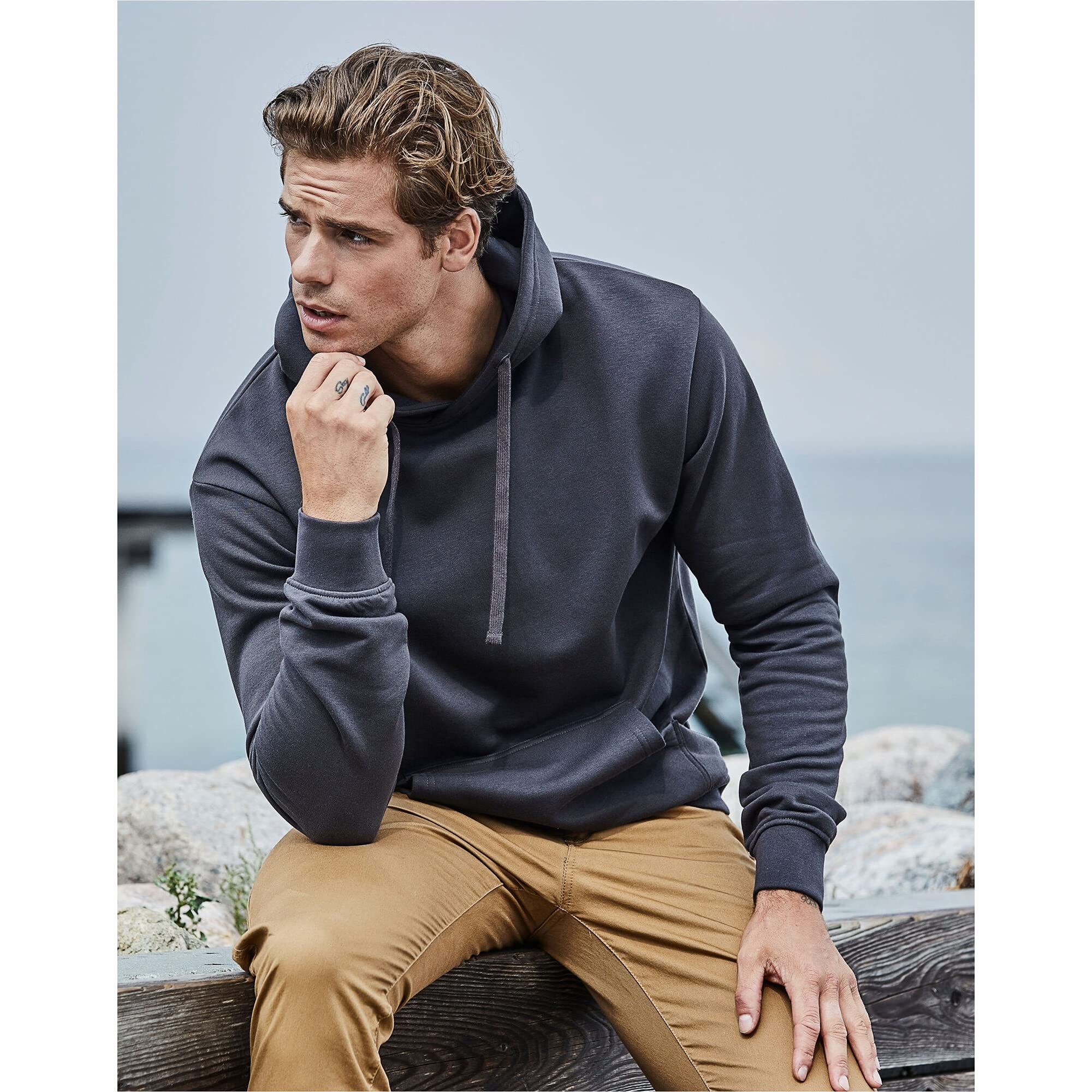 Men's Power Hoodie - Lightweight & Comfortable Pullover for Workouts & Outdoor Activities | Gym, Running, Hiking & Casual Wear