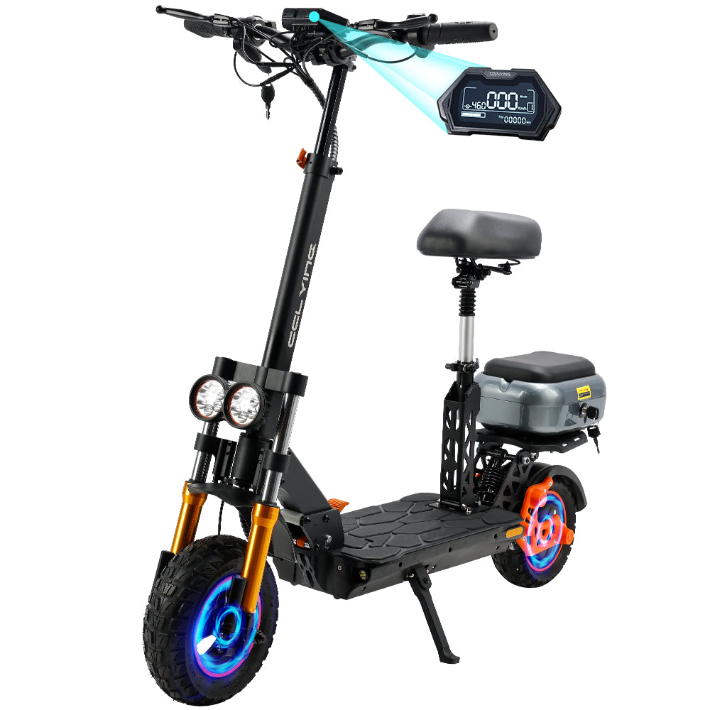 1000W 20Ah High-Power Electric Scooter for Adults - Large LCD Display Screen - Perfect for Commuting, Urban Travel & Outdoor Adventures