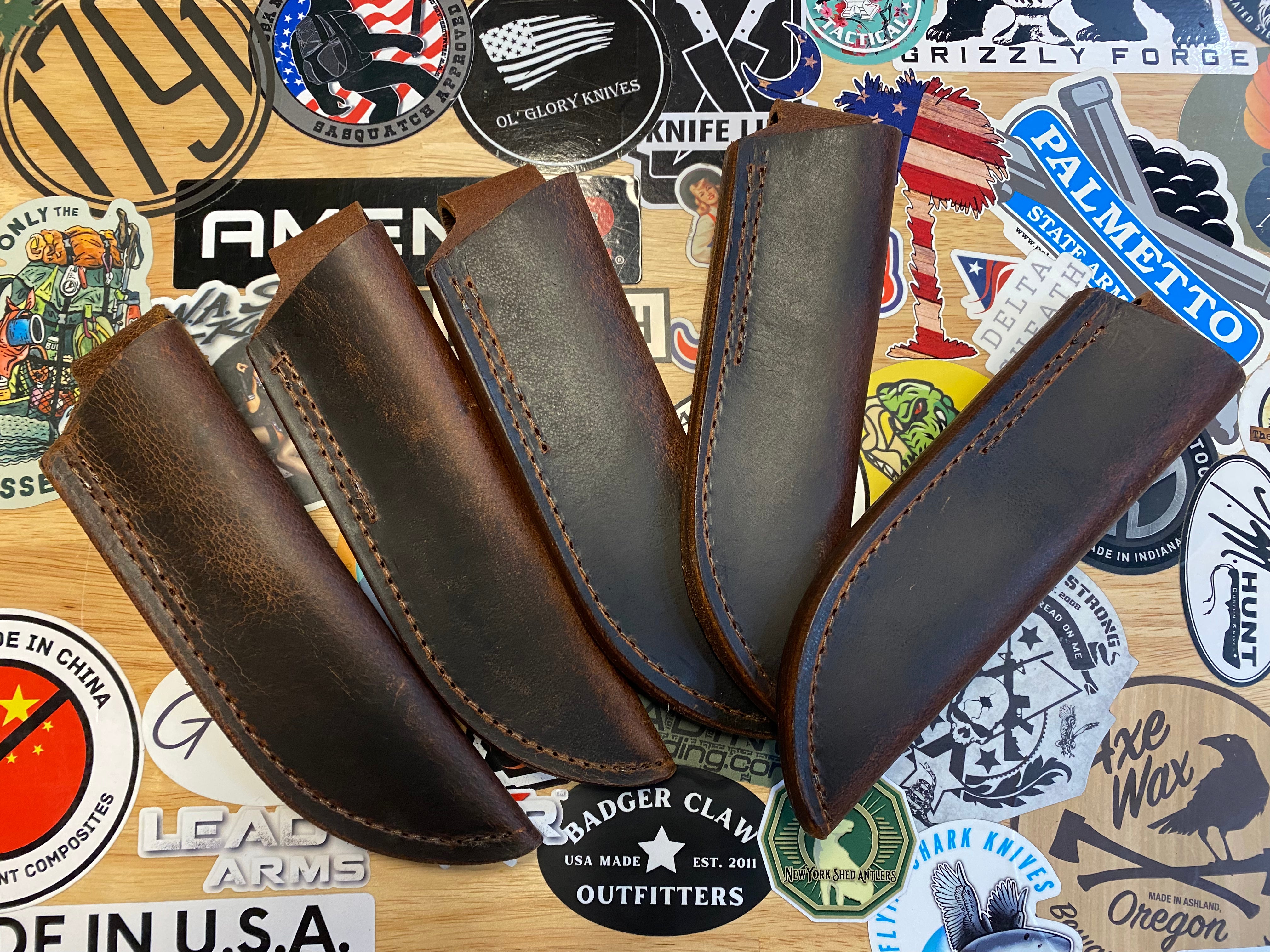 Premium Medium Leather Sheath for Knives & Tools - Durable & Stylish Protection for Camping, Hunting & Outdoor Adventures