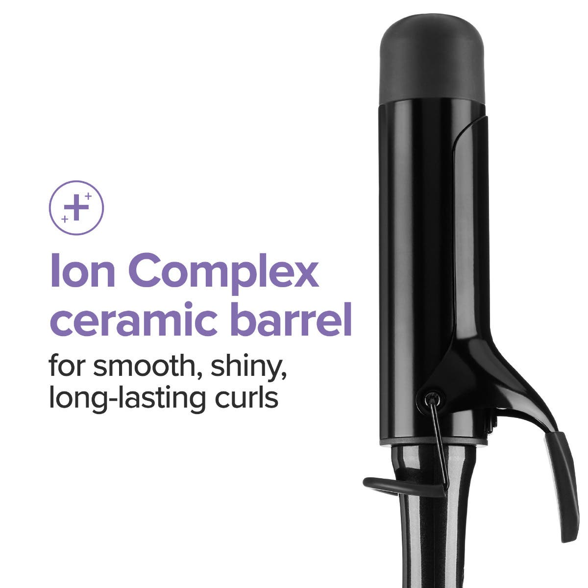 Express Curl XL Professional Ceramic Curling Iron for Long Lasting Waves & Curls - Perfect for Salon, Home Styling & Special Occasions