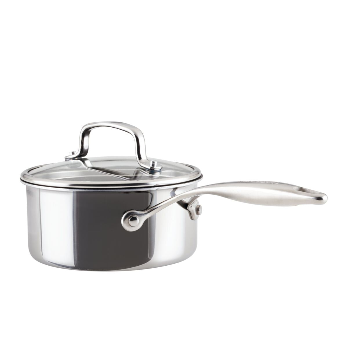 1.5 Quart ScratchDefense™ C1 Nonstick Sauce Pan with Lid - Durable & Easy Clean Cookware for Sauces, Soups & Stews - Perfect for Home Cooking & Professional Kitchens