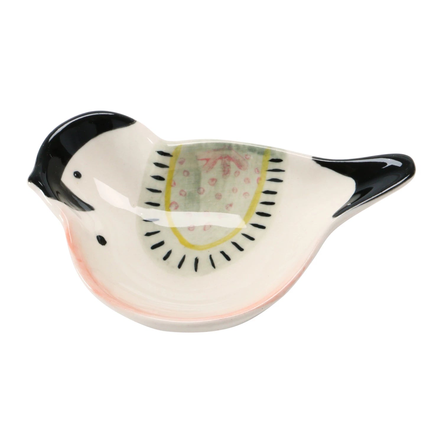 Small Ceramic Bird Dish - Handmade Stoneware for Birds - Perfect for Bird Feeders, Home Decor & Garden Accents