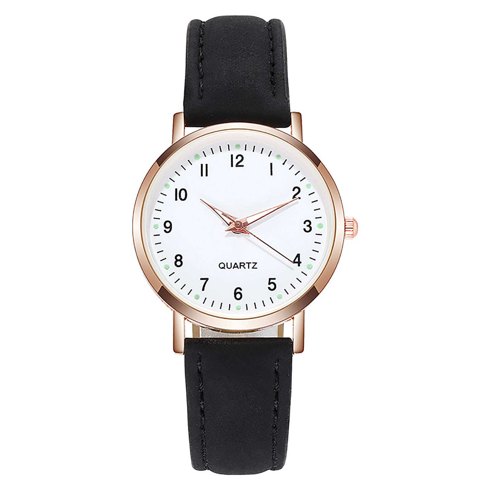 Luminous Women's Watch - Retro Diamond-Studded Quartz Belt Watch for Ladies (FT500WC) | Elegant Gift for Women, Perfect for Evening Events & Special Occasions