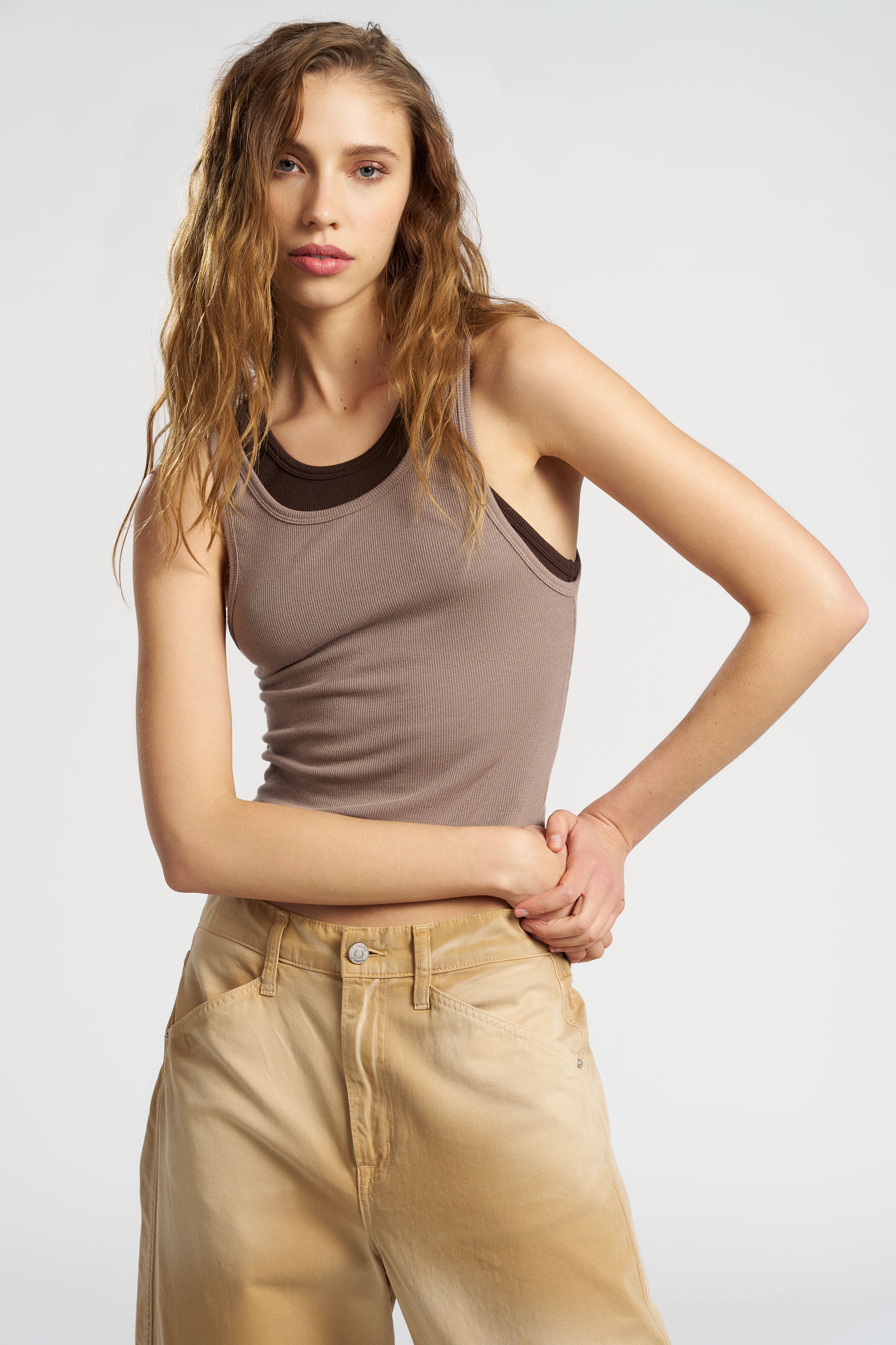 Verona Crop Tank - Women's Fashion Tops for Summer, Yoga, and Casual Wear | Breathable & Stylish