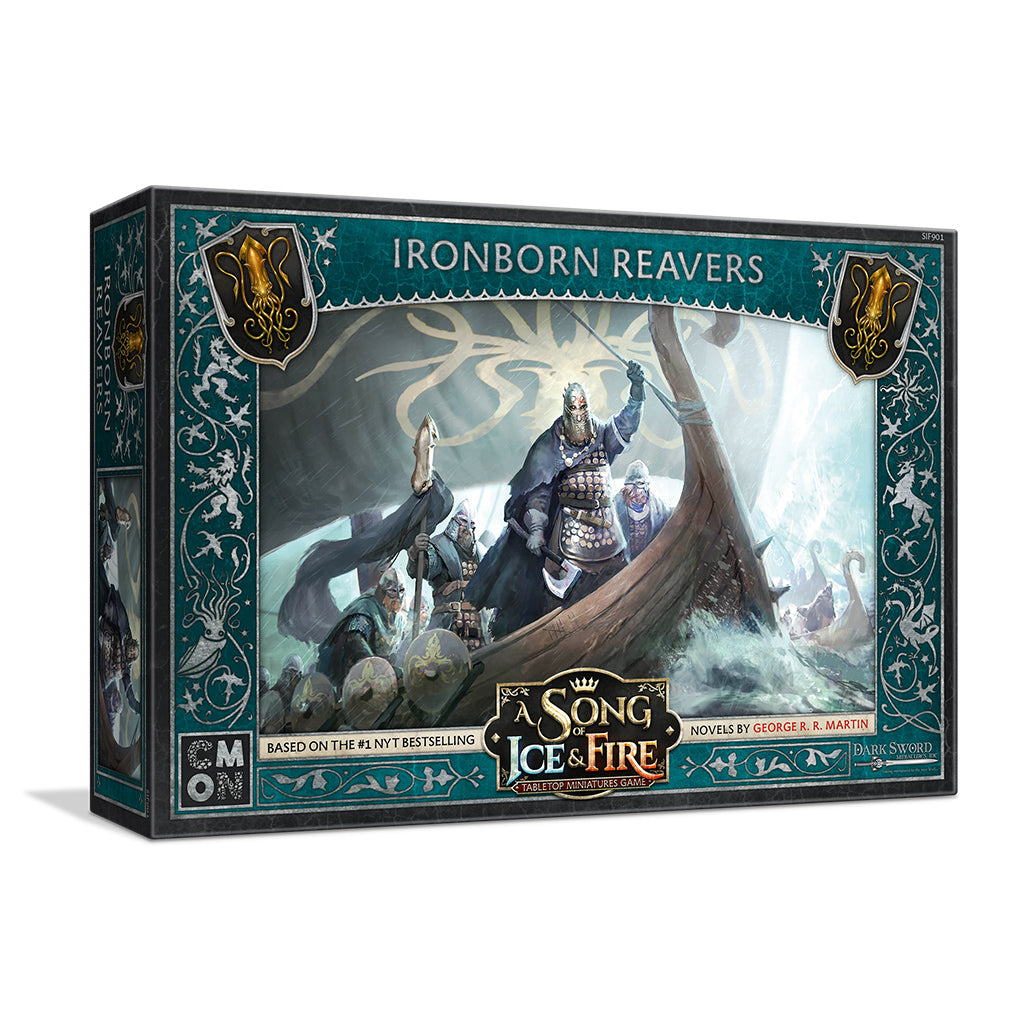 SIF: Ironborn Reavers - Premium Collectible Game Miniatures for Tabletop RPG & War Gaming - Perfect for Game of Thrones Fans and Fantasy Battle Scenes