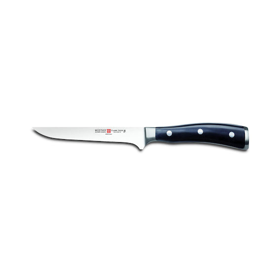 WUSTHOF Classic Ikon Boning Knife 5 Inch - High Carbon Stainless Steel Kitchen Knife for Meat, Poultry & Fish - Professional Chef's Knife for Precise Deboning & Butchering - Perfect for Home Cooks & Culinary Experts