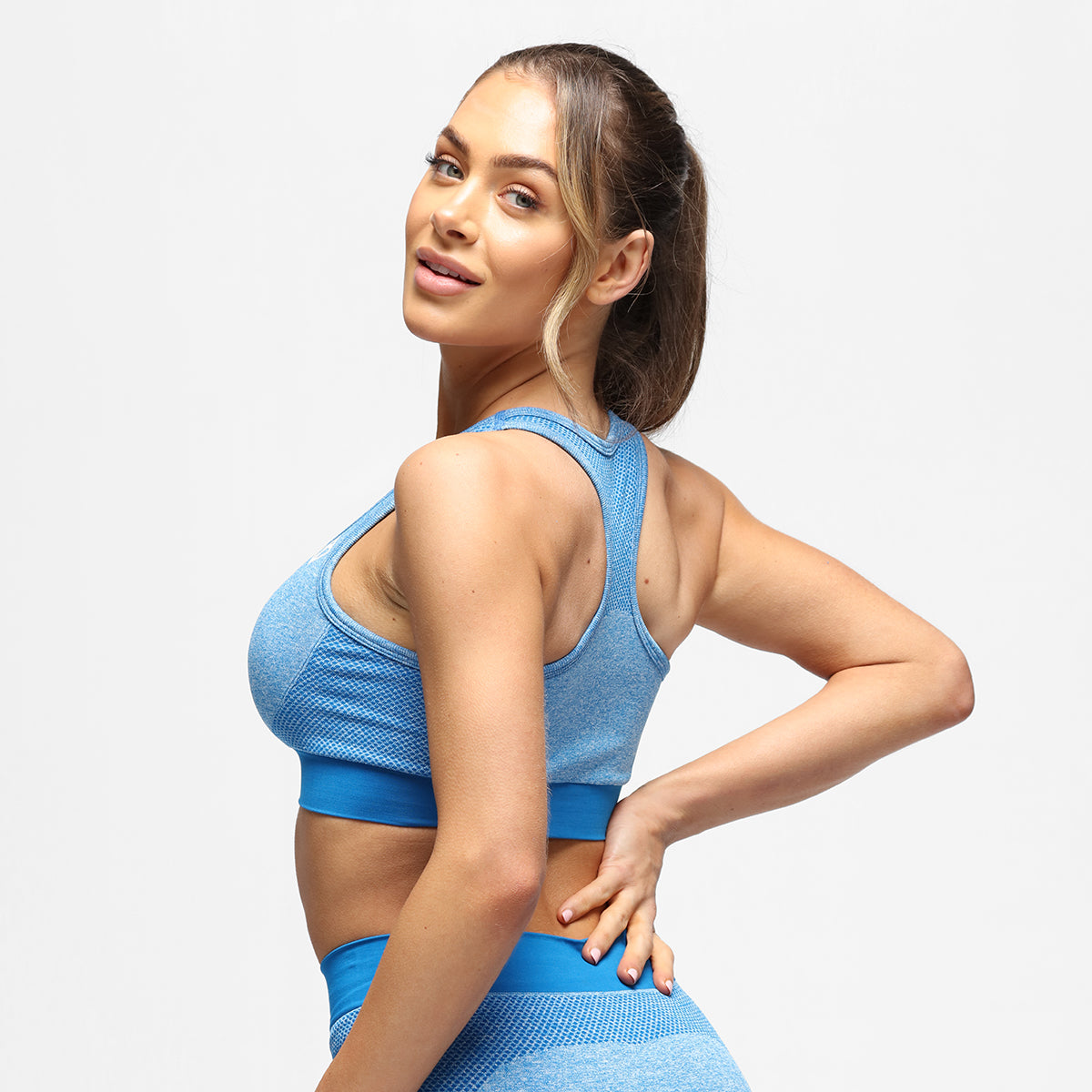 Sapphire Seamless Bra - Wireless Comfort Bras for Women, Soft Support Everyday T-Shirt Bra - Perfect for Yoga, Workout & Lounge Wear