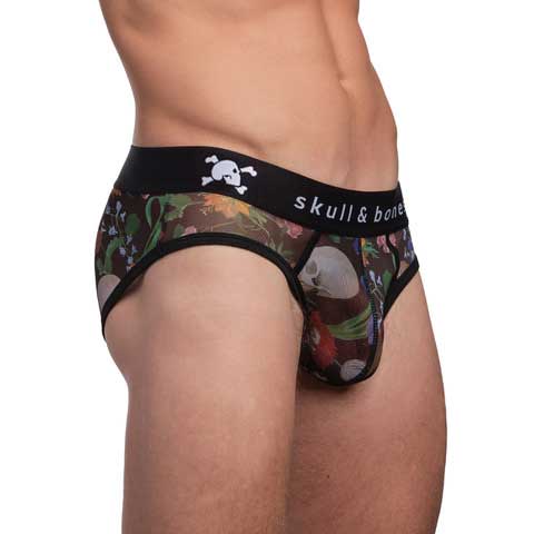 Dutch Floral Mesh Brief - Elegant Lace Underwear for Women, Comfortable & Breathable Panties - Perfect for Daily Wear, Date Nights & Special Occasions