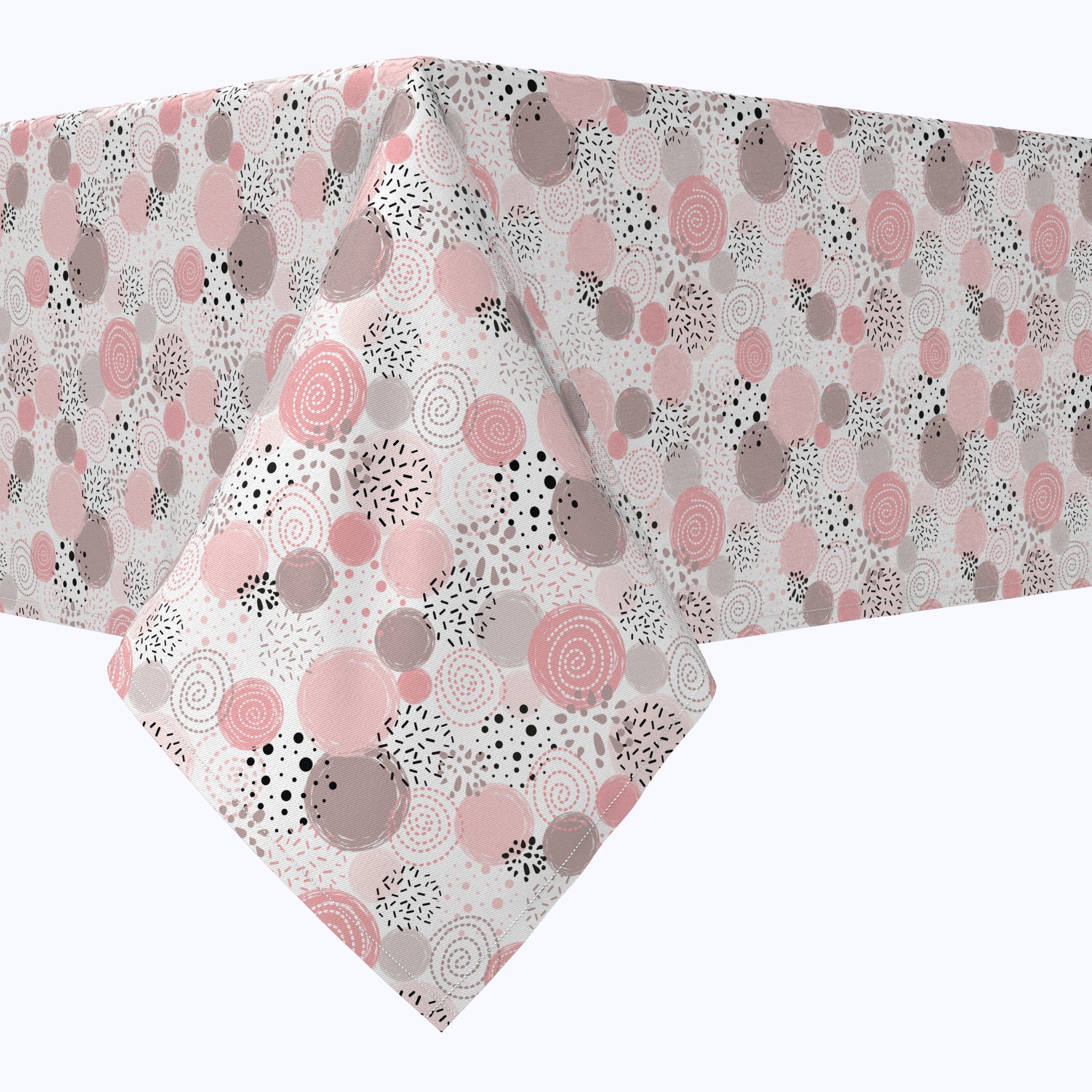 Pink Polka Dot Cotton Rectangular Throw Pillow Covers - Perfect for Living Room Sofa, Bedroom Decor & Home Accents