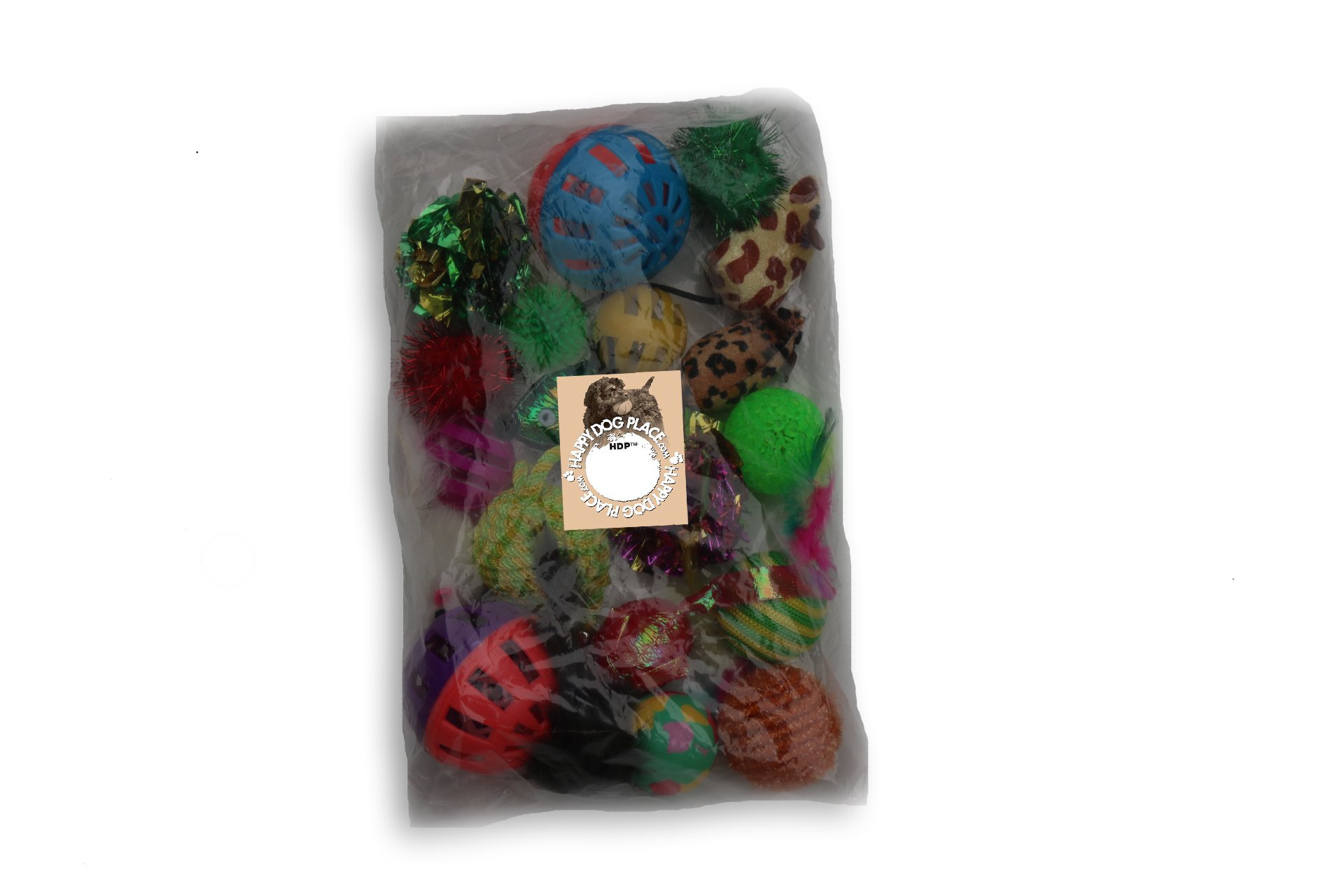 20-Piece Assorted Cat Toys Grab Bag - Fun Interactive Play for Kittens & Adult Cats - Perfect for Indoor Play, Training & Bonding