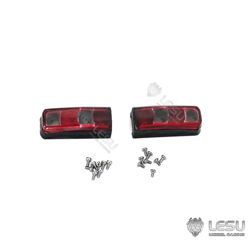 LESU 1/14 Scale LED Taillights for RC Flatbed Tractor Truck - Compatible with TAMIYA Models | Durable Plastic Rear Lamp Mount for Radio Control Vehicles | Perfect for Off-Road Racing & RC Truck Customization