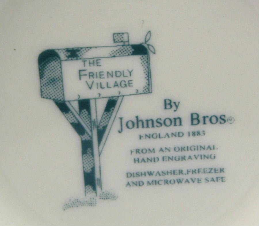 Johnson Brothers Friendly Village Covered Bridge Ceramic Mug 9 Oz – Perfect for Coffee, Tea & Hot Chocolate at Home or Office