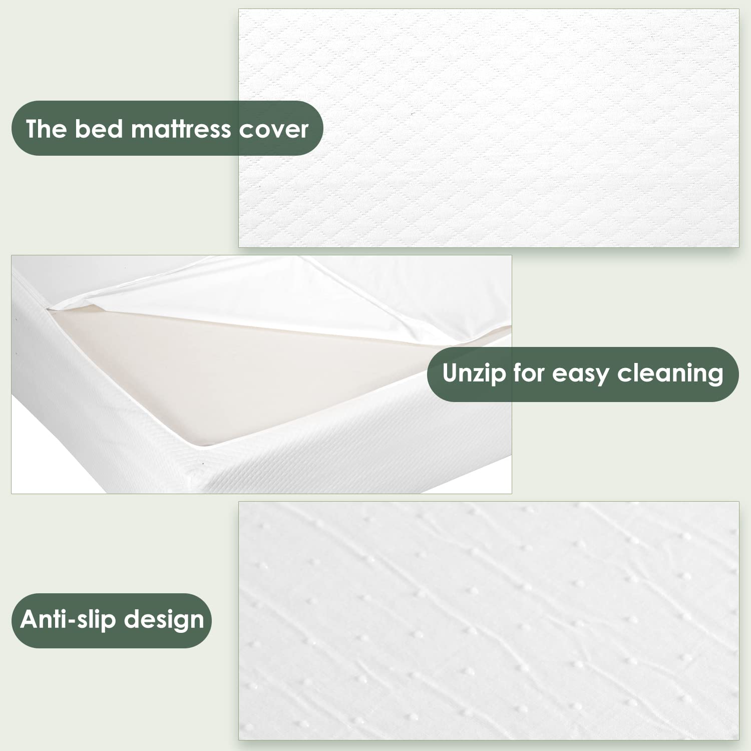 BestMassage 5-12 Inch Memory Foam Mattress - Gel Infused Cooling Mattress for Pressure Relief & Cool Sleep, Medium Firm CertiPUR-US Certified Bed-in-a-Box | Perfect for Back Pain Relief, Guest Rooms & RV Camping