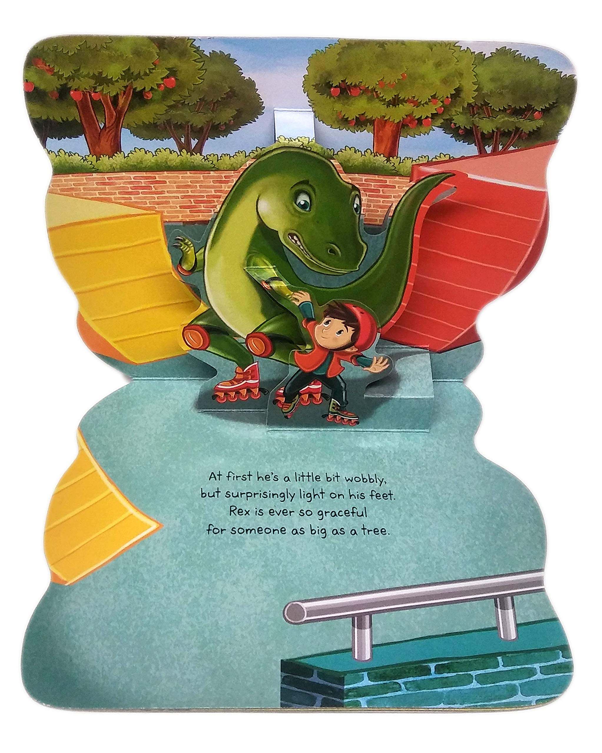 Dinosaurs Adventures Pop-Up Book Set - 4 Interactive 3D Board Books for Kids | Educational Gifts & Storytime Fun