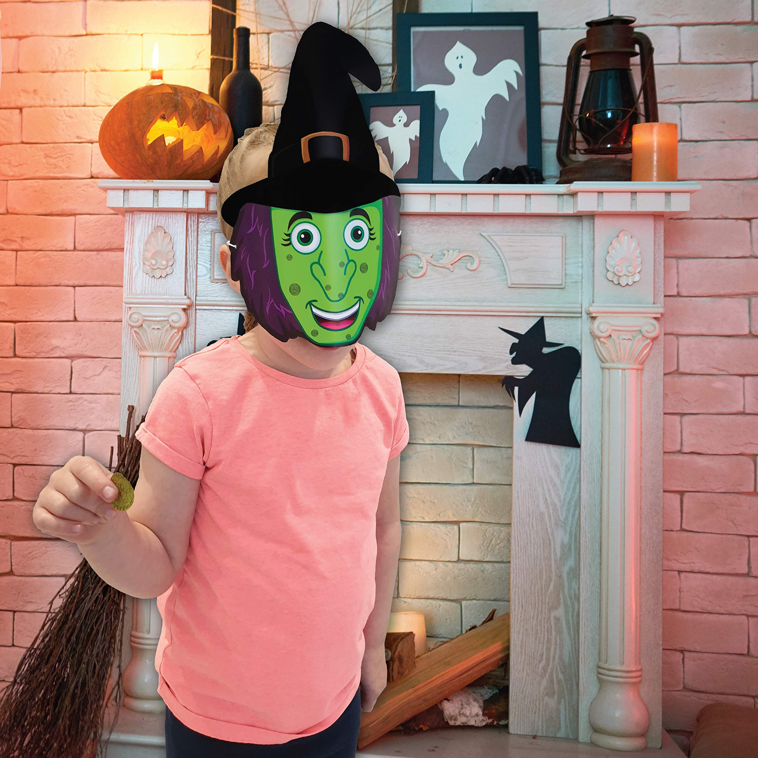 Halloween Party Game – GIVE THE WITCH A WART | Fun Group Game for 35 Players with Prize & XL Poster | Perfect for Halloween Parties, Decorations & Supplies | Great for Family Gatherings, Classroom Activities & Spooky Night Events