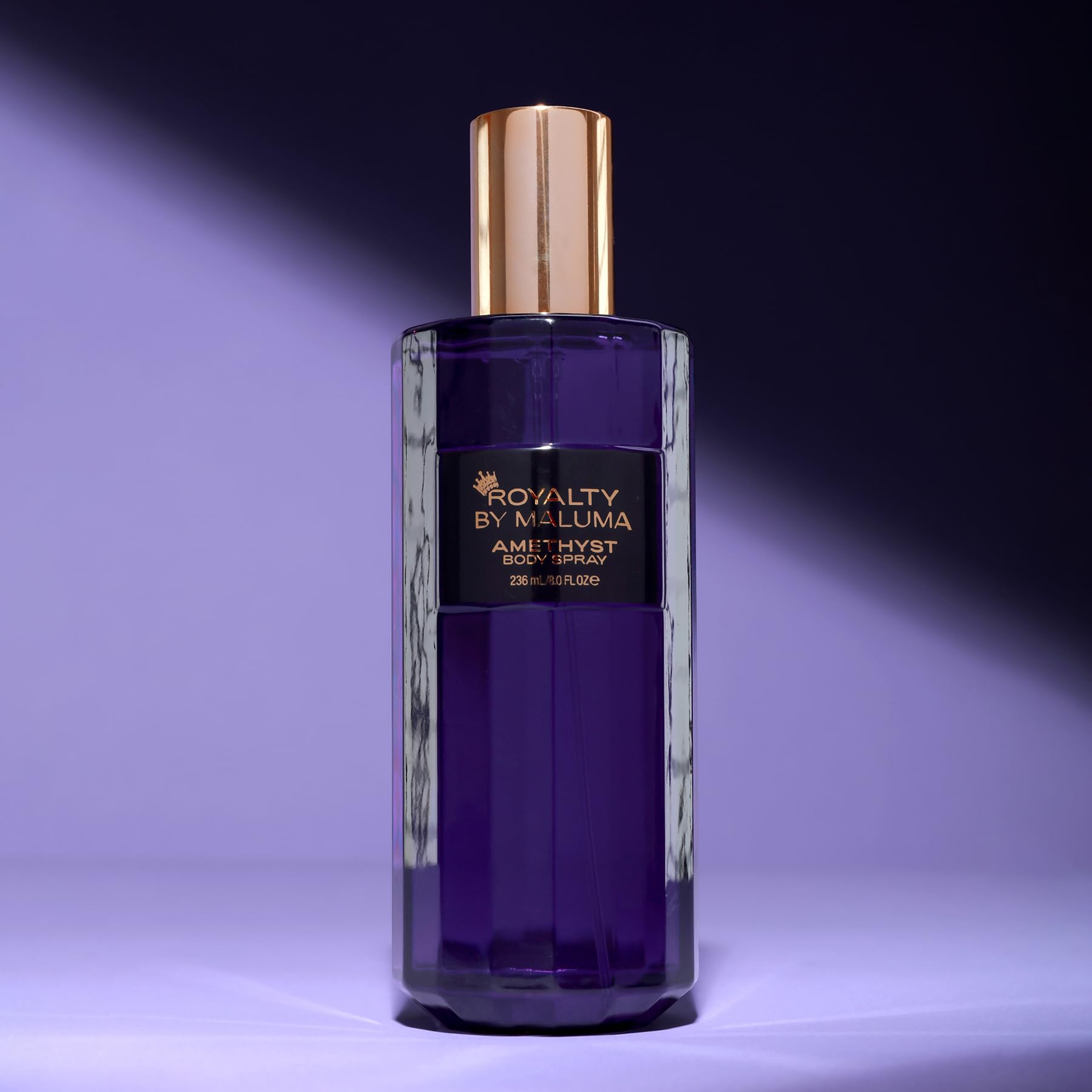 Amethyst Body Spray for Women - 8 oz Luxurious Fruity Floral Perfume with Tangerine, Clementine & Pink Orchid Notes - Perfect for Daily Wear, Date Nights & Special Occasions