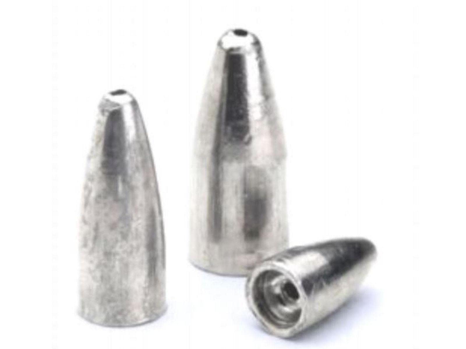 Bullet Weights Slip Sinkers 1/16 oz (15-Piece Pack) - Premium Fishing Weights for Bass, Walleye & Freshwater Fishing | Ideal for Texas Rig, Carolina Rig & Drop Shot Techniques