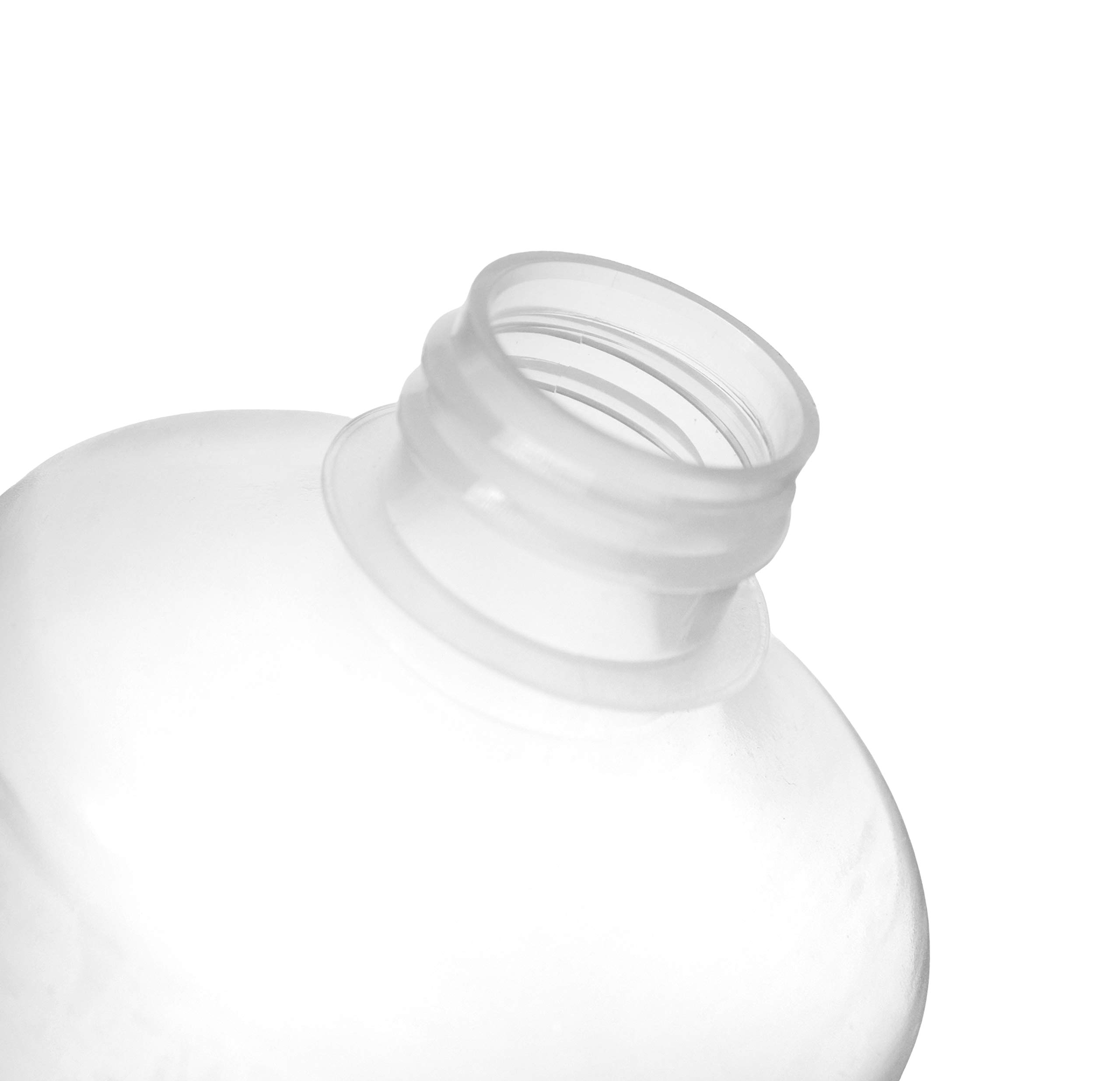 EISCO 6PK 500ml Reagent Bottles - Narrow Mouth Screw Cap Polypropylene Lab Bottles for Chemistry & Science Experiments - Translucent Chemical Storage Solution for Laboratories & Classrooms