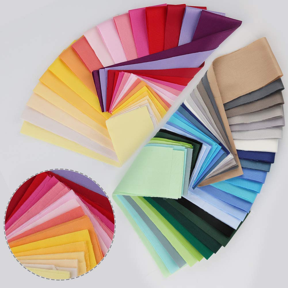 Soft Jelly Cotton Fabric for Sewing & Quilting - Premium Roll-Up Strips for DIY Patchwork Crafts | Perfect for Quilting Projects, Home Decor & Handmade Gifts