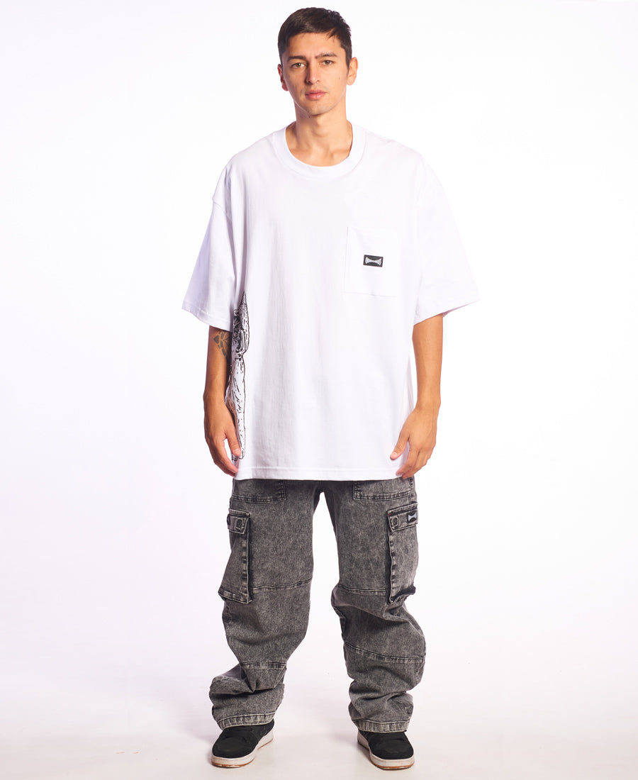Independent Indy TE MC Loose Pocket T-Shirt for Men - Comfortable Casual Streetwear - Perfect for Everyday Wear, Music Festivals & Urban Fashion