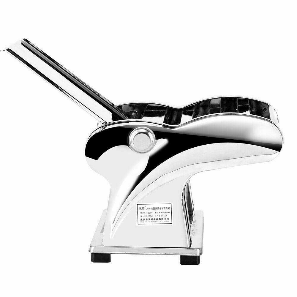 6-Speed Adjustable Electric Pasta Maker Machine - 135W Commercial Noodle Maker with 2 Knives & Roller for Homemade Pasta, Lasagna, Ravioli - Perfect for Italian Restaurants & Home Kitchens