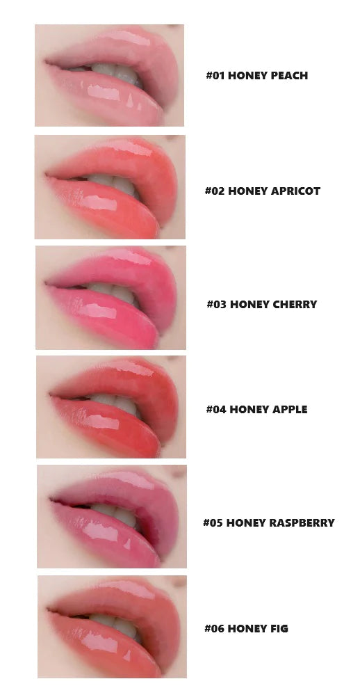 CLIO Crystal Glam Balm - 6 Vibrant Lip Tint Shades (3.2g) | Hydrating & Long-Lasting Lip Balm for Daily Wear, Date Night & Special Occasions