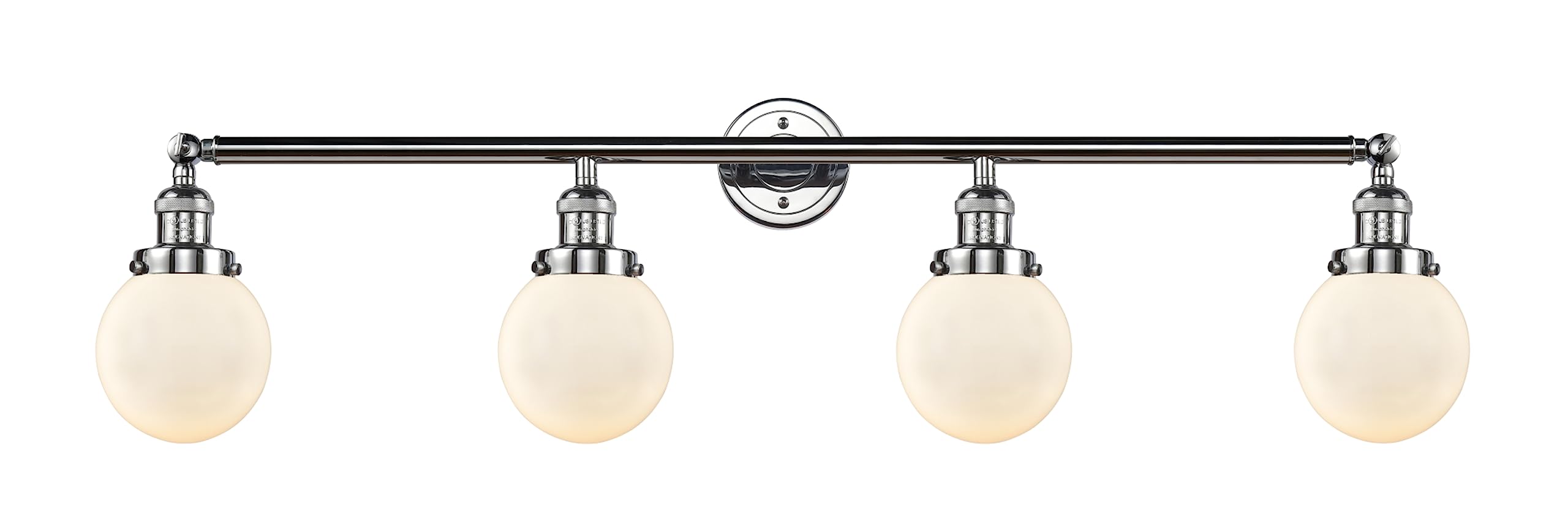 Franklin Restoration Collection 4-Light Bathroom Vanity Light Fixture - Elegant Modern Design for Bathroom, Powder Room & Dressing Area Lighting