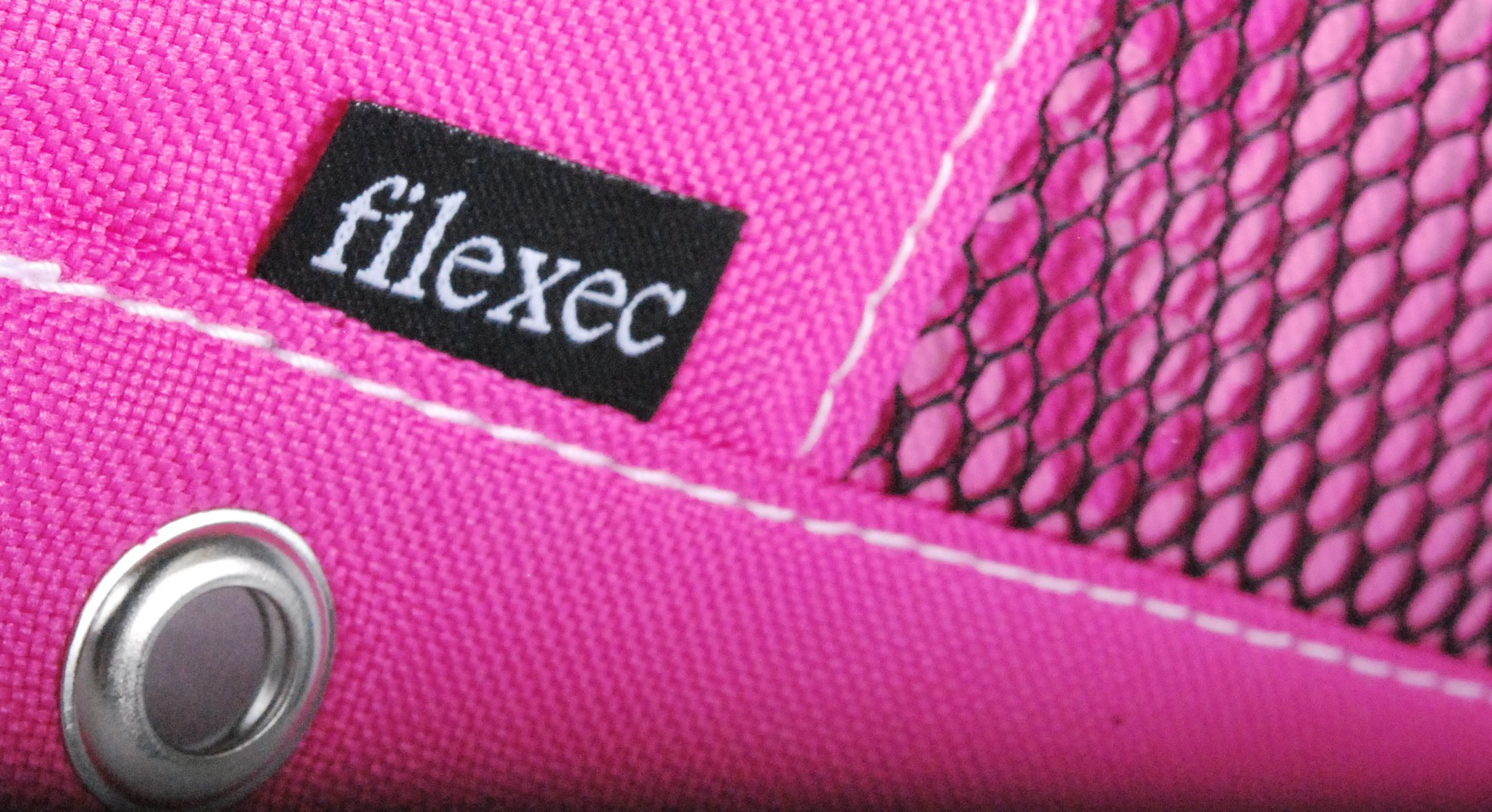 Filexec Soft Touch Pencil Pouch - Hot Pink School & Office Supplies for Students, Teachers & Professionals (18272) - Perfect for Organizing Pens, Pencils & Art Supplies