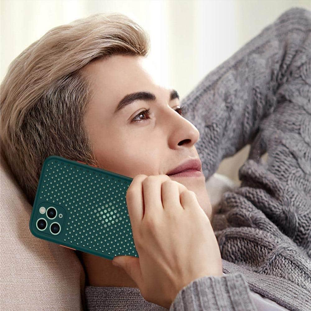 Premium Heat Dissipation Silicone Cooling Case for iPhone 13 Pro - Soft Protective Phone Cover with Thermal Regulation Technology | Perfect for Gaming, Streaming & Fast Charging