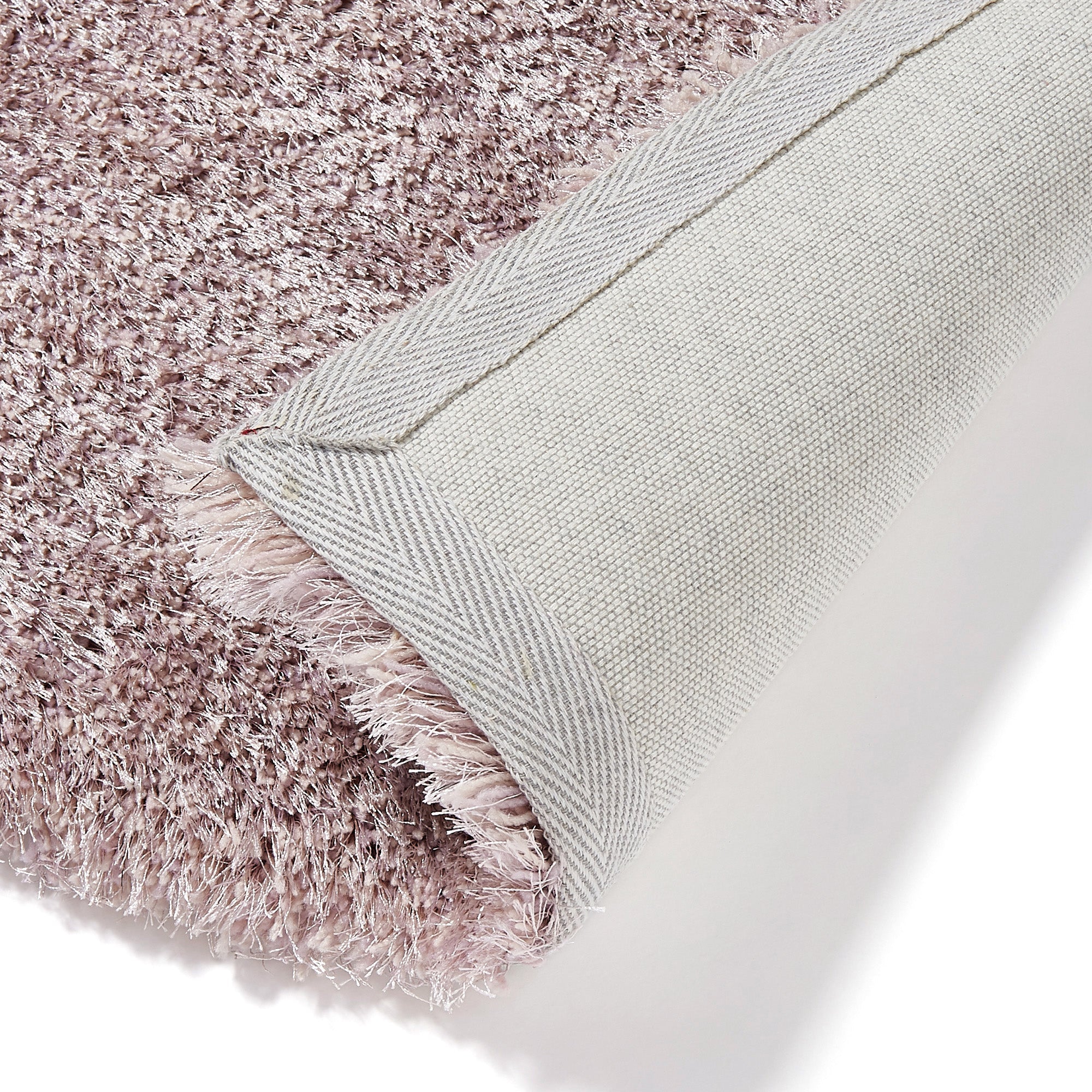 Large Pink Kaste Rug 200x200cm - Soft Plush Area Rug for Living Room, Bedroom, and Nursery Decor
