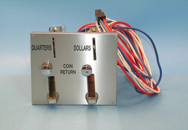 Greenwald Industries W10133245 Commercial Coin Chute for Vending Machines - Durable Payment Solution for Laundromats, Arcades & Amusement Parks