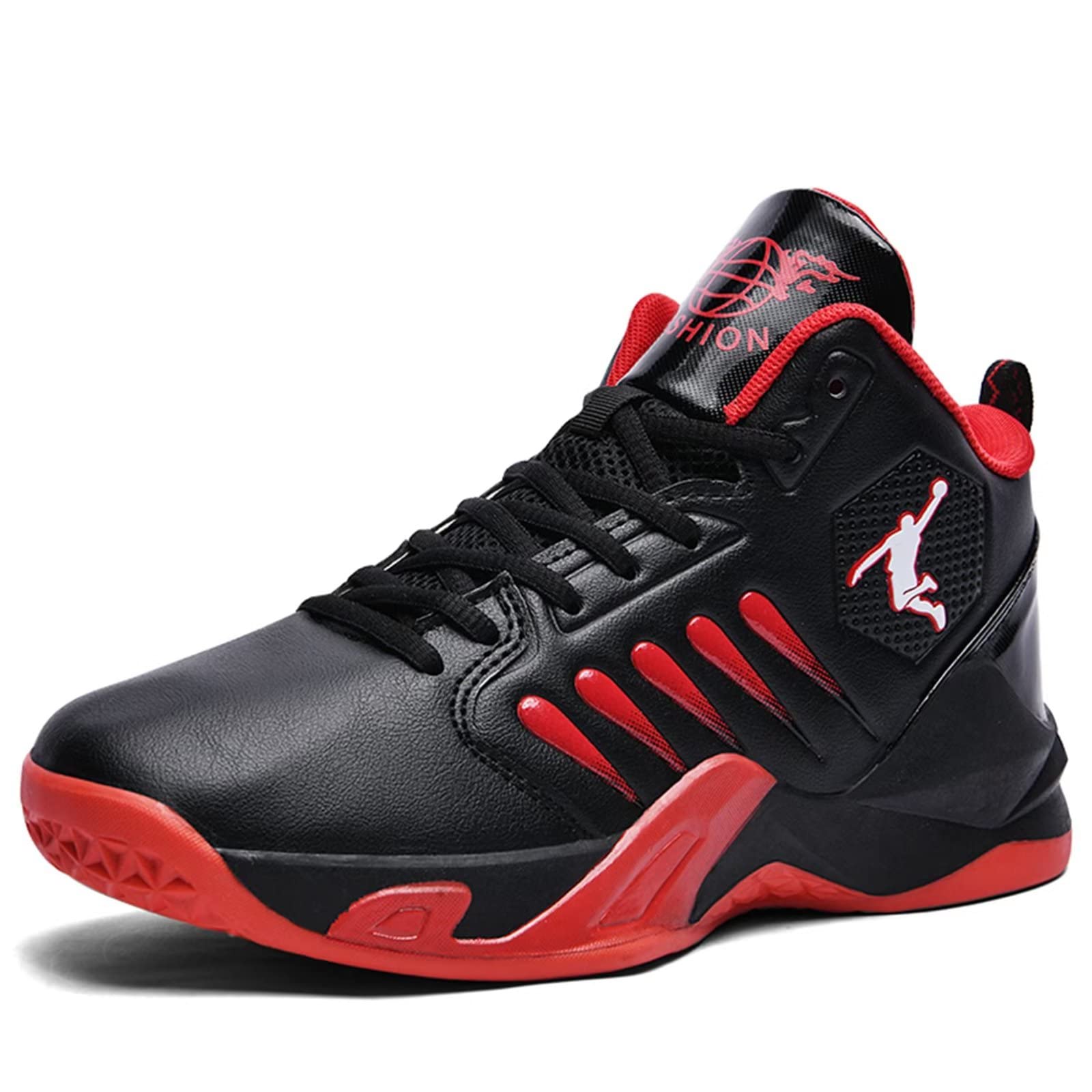 PTYIBO Unisex Basketball Shoes - Non-Slip Streetball Sneakers for Men & Women | Lightweight Outdoor Casual Shoes for Basketball, Gym & Daily Wear