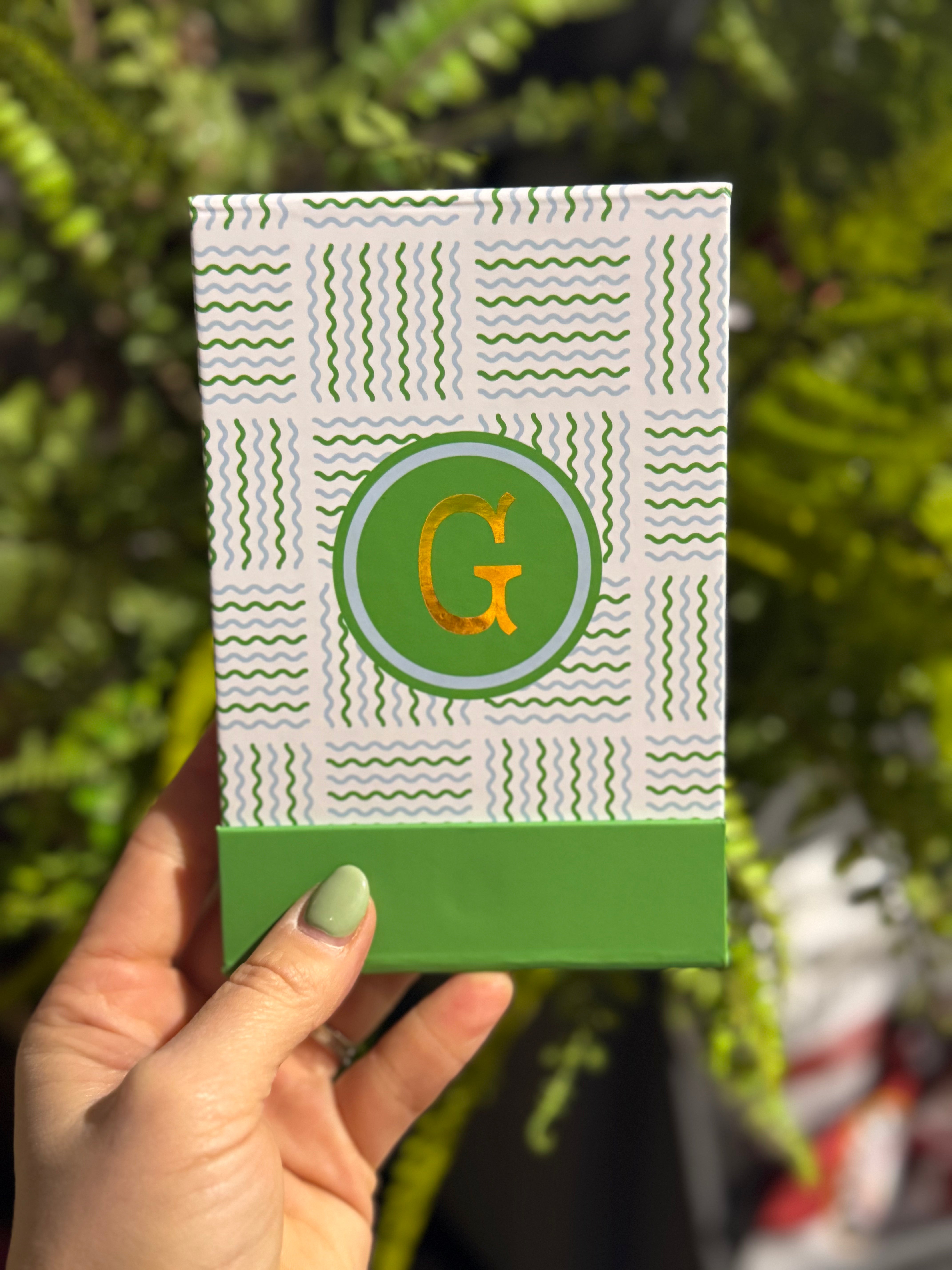 Initial Flip Notepad - Personalized Memo Pad for Notes, Lists & Reminders - Perfect for Office, School & Home Organization