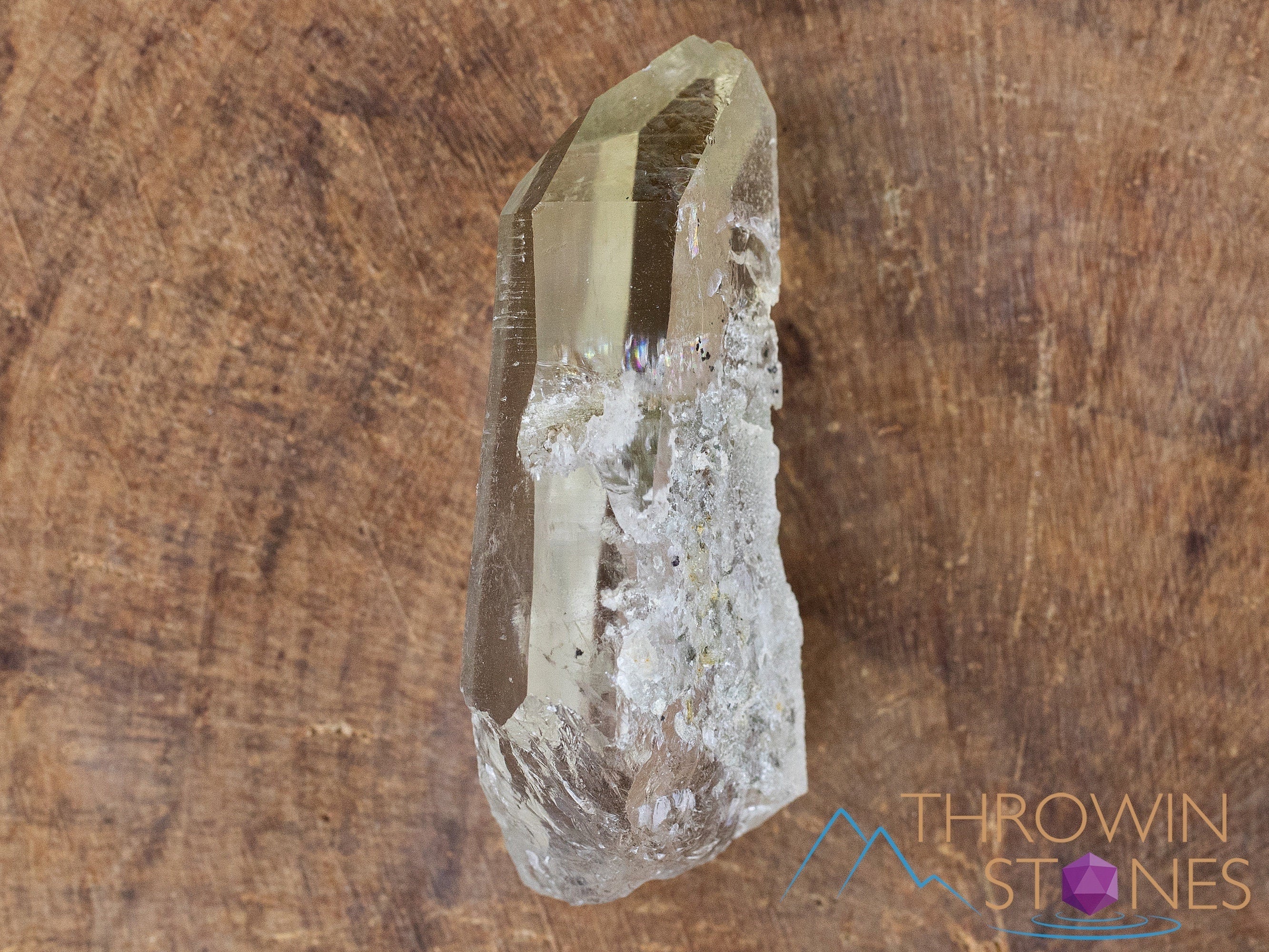 Natural CITRINE Raw Crystal Point - Healing Stone, November Birthstone, Home & Office Decor, Spiritual Gift, Meditation & Energy Healing Crystal for Positive Vibes