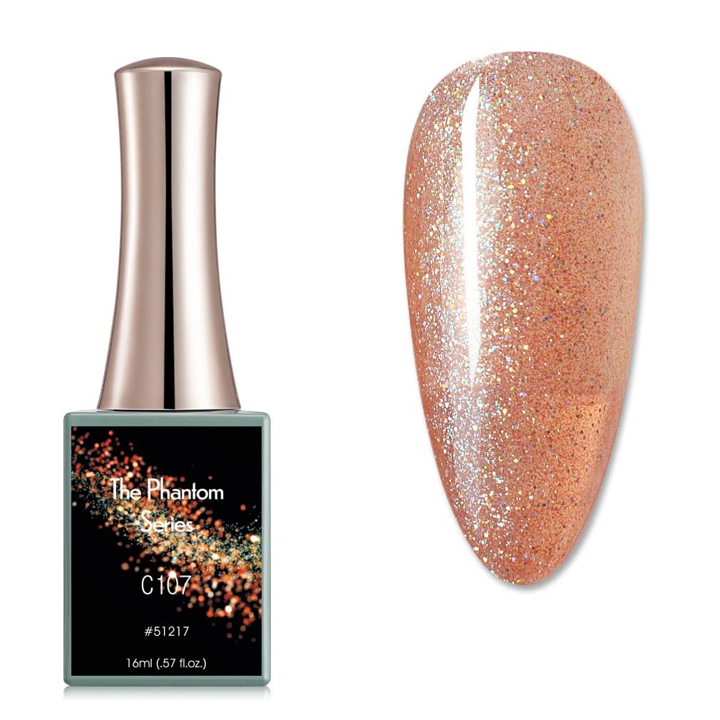 BELLE GAGA™ CANNI Gel Nail Polish Set - 16ml Soak Off LED/UV Nail Polish for Manicure, Salon & DIY Home Nail Art (Color C107) - Perfect for Professional Salons, At-Home Manicures & Nail Art Beginners