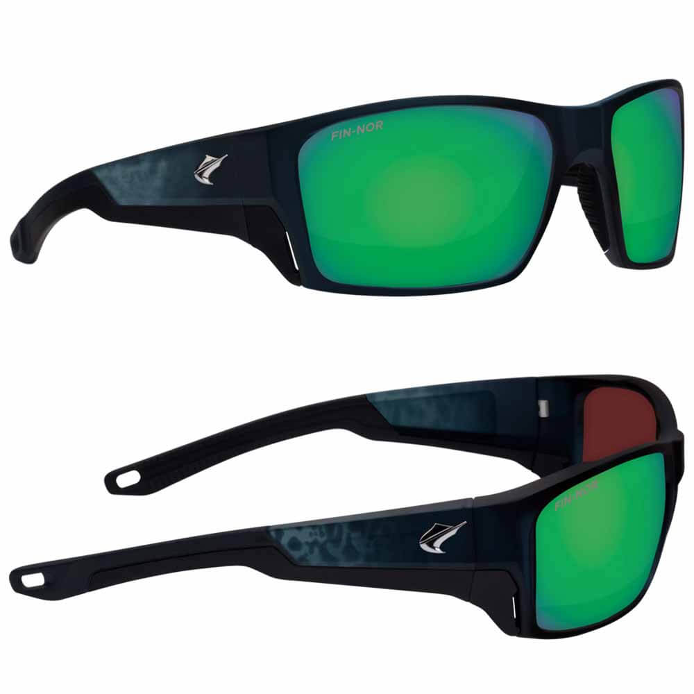 Fin Nor Backdown Polarized Sunglasses for Men & Women - UV Protection, Anti-Glare, Lightweight - Perfect for Fishing, Driving, and Outdoor Activities