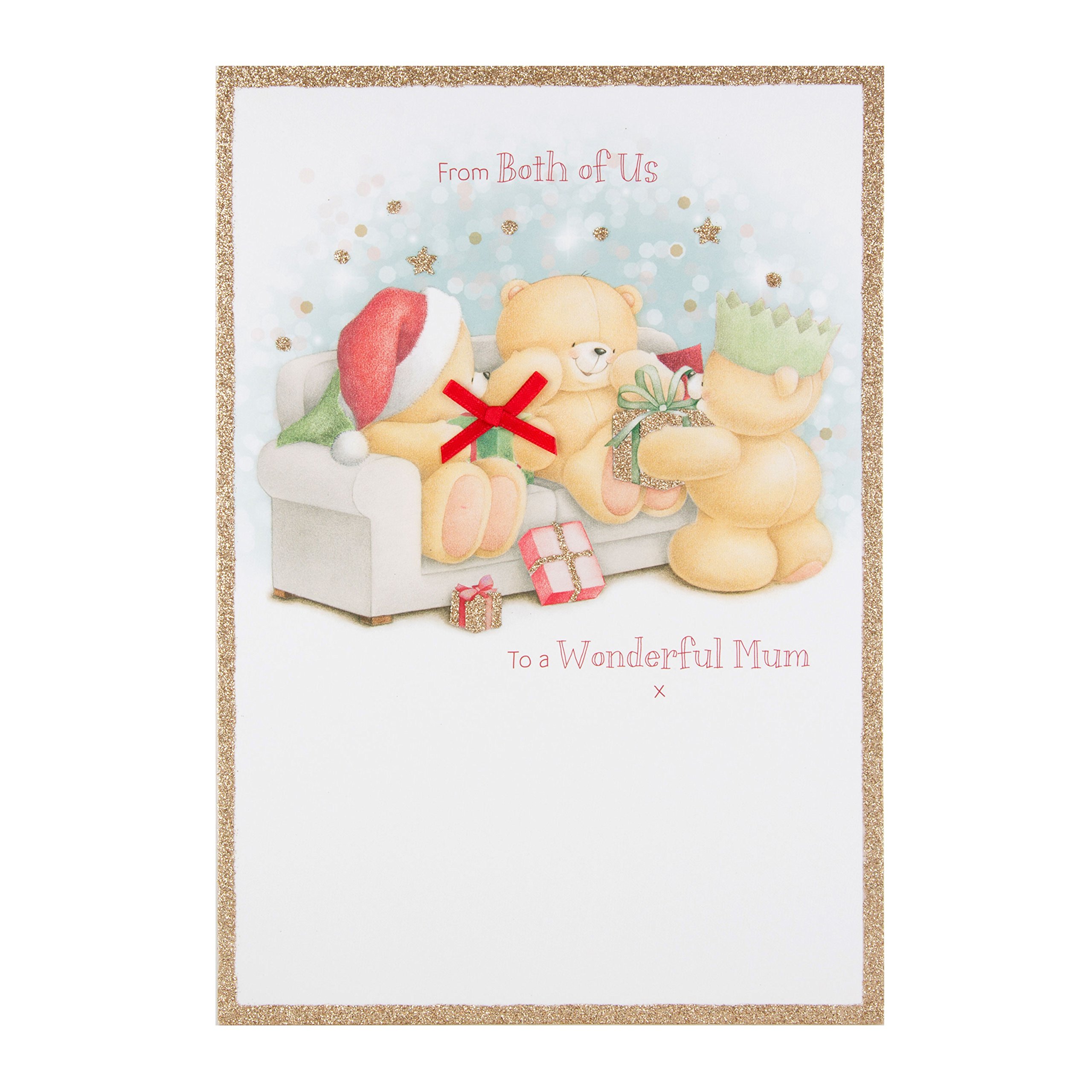 Hallmark Medium Forever Friends 'From Both' Mum Birthday Card - Heartfelt Greeting for Mother's Day, Anniversary & Special Occasions