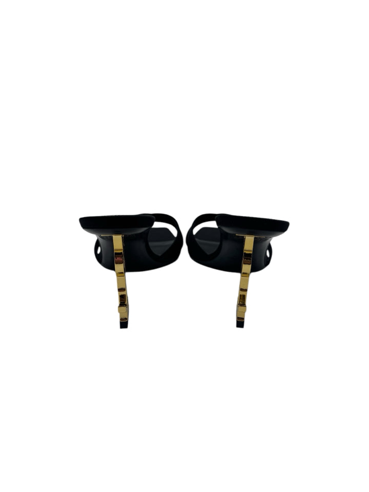 YSL Opyum 85 Mule Women's Shoes - Size 37.5 (US 7.5) | Luxury High Heel Sandals for Parties, Weddings & Evening Events