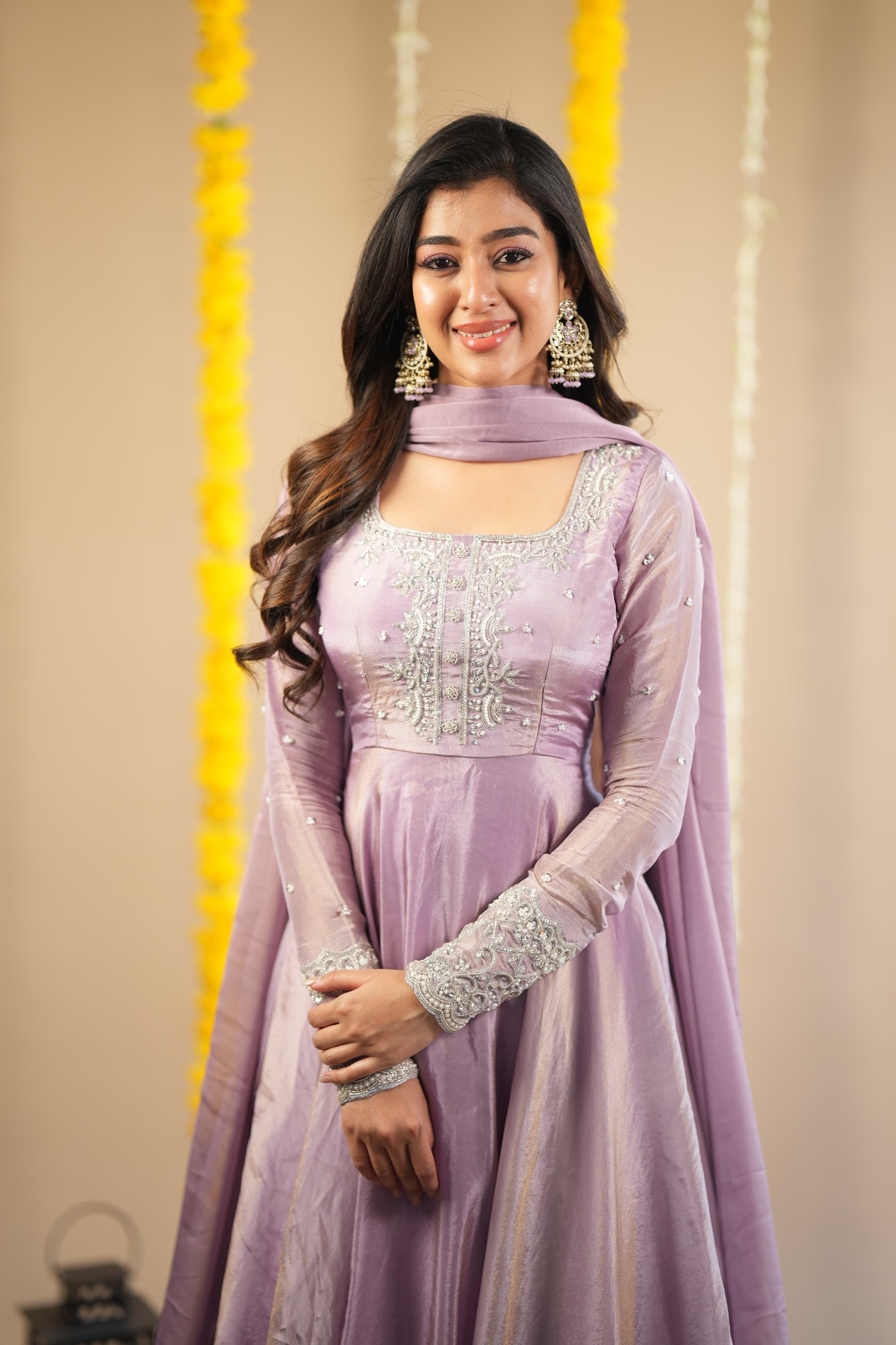 Malini Premium Designer Anarkali Dress for Women | Elegant Indian Party Wear | Perfect for Weddings, Festivals & Special Occasions