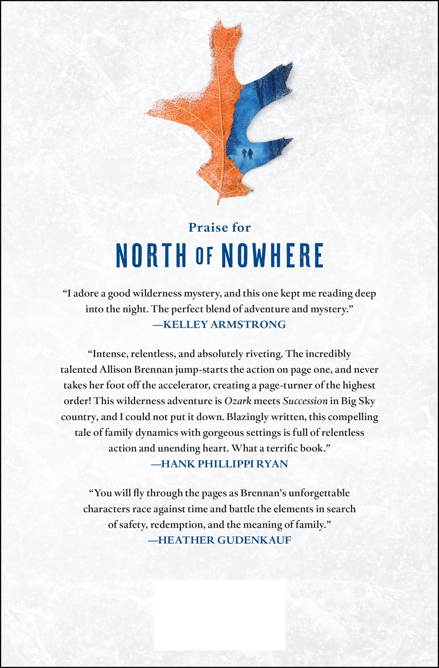 North of Nowhere Thriller Book - Suspenseful Reading for Travel