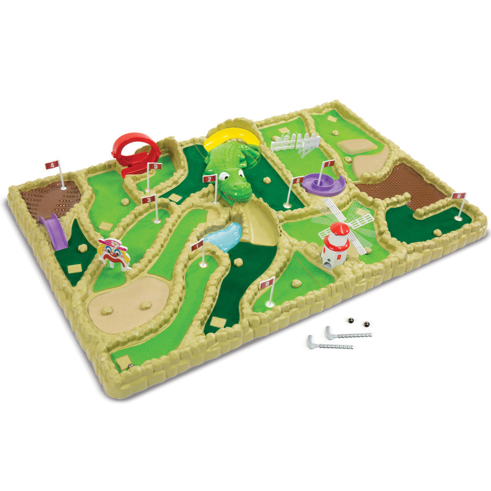 Ambassador Games Electronic Arcade Mini Golf Set for Kids - Fun Indoor/Outdoor Family Game for Birthday Parties & Backyard Play