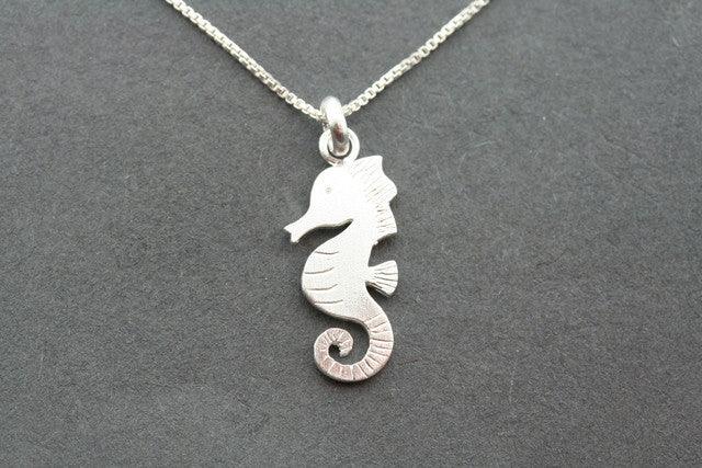 Seahorse Necklace Sterling Silver - Elegant Ocean Jewelry for Women, Perfect for Beach Parties & Summer Fashion
