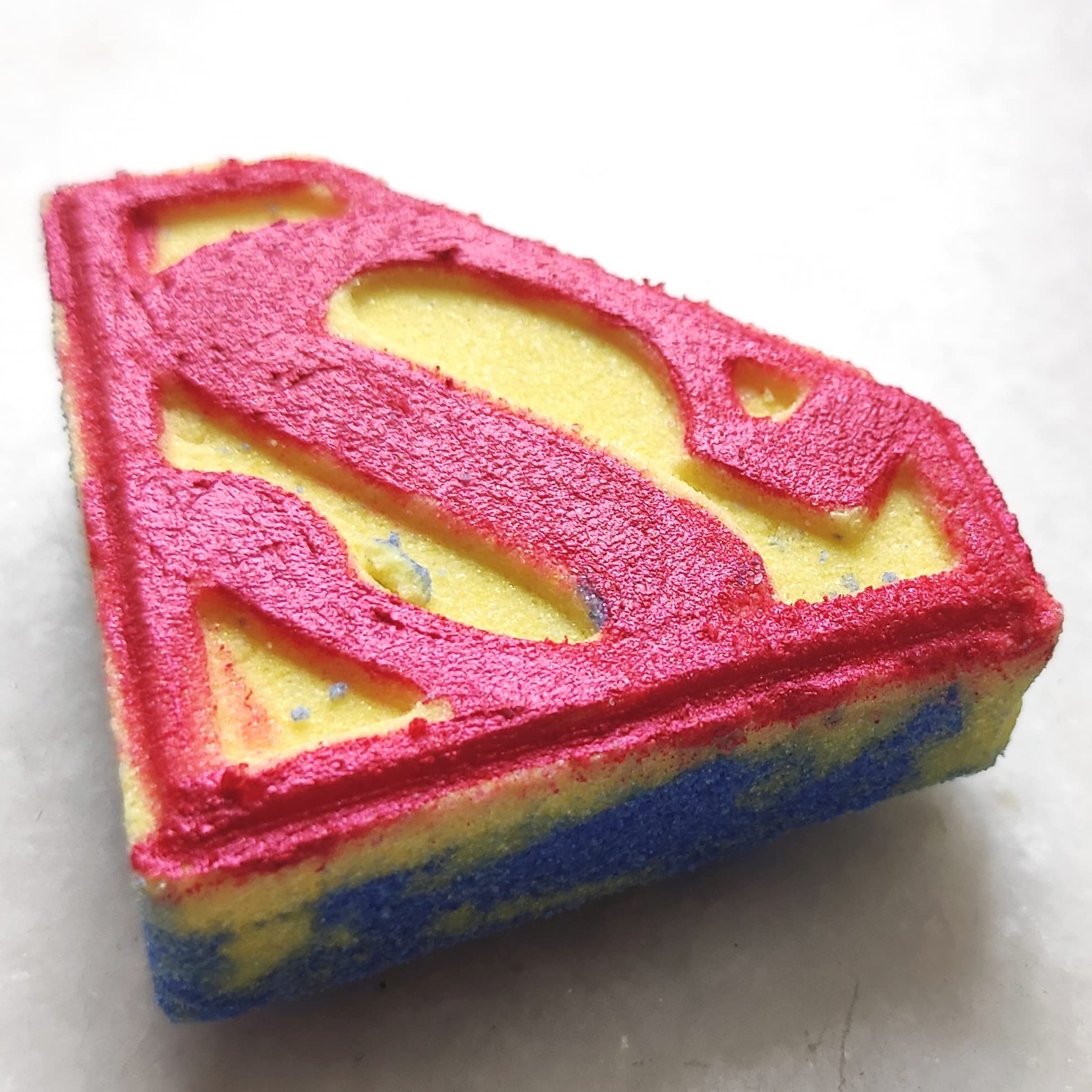 Superhero Shaped Bath Bomb for Kids - Fun & Safe Bath Time, Birthday Party Favors, Christmas Gifts & Return Gifts - Perfect for Superhero Themed Parties & Relaxing Baths